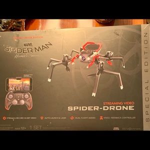 Spider-Man Streaming Video Drone
